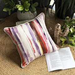 Ink Paint - Multicolor Cotton Decorative Euro Sham