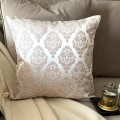Blush Baroque Throw Cushion Cover