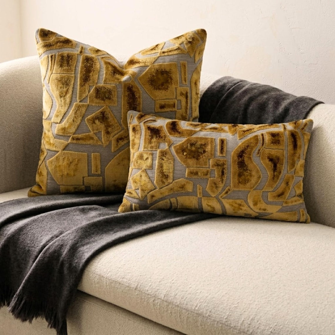 Desert Mosaic Lumbar Cushion Cover
