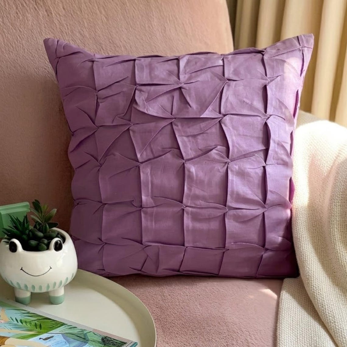 Scented Dawn Throw Cushion Cover