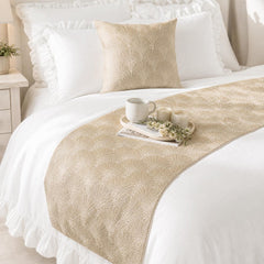 Deco Reverie Decorative Bed Runner and Cushion Cover