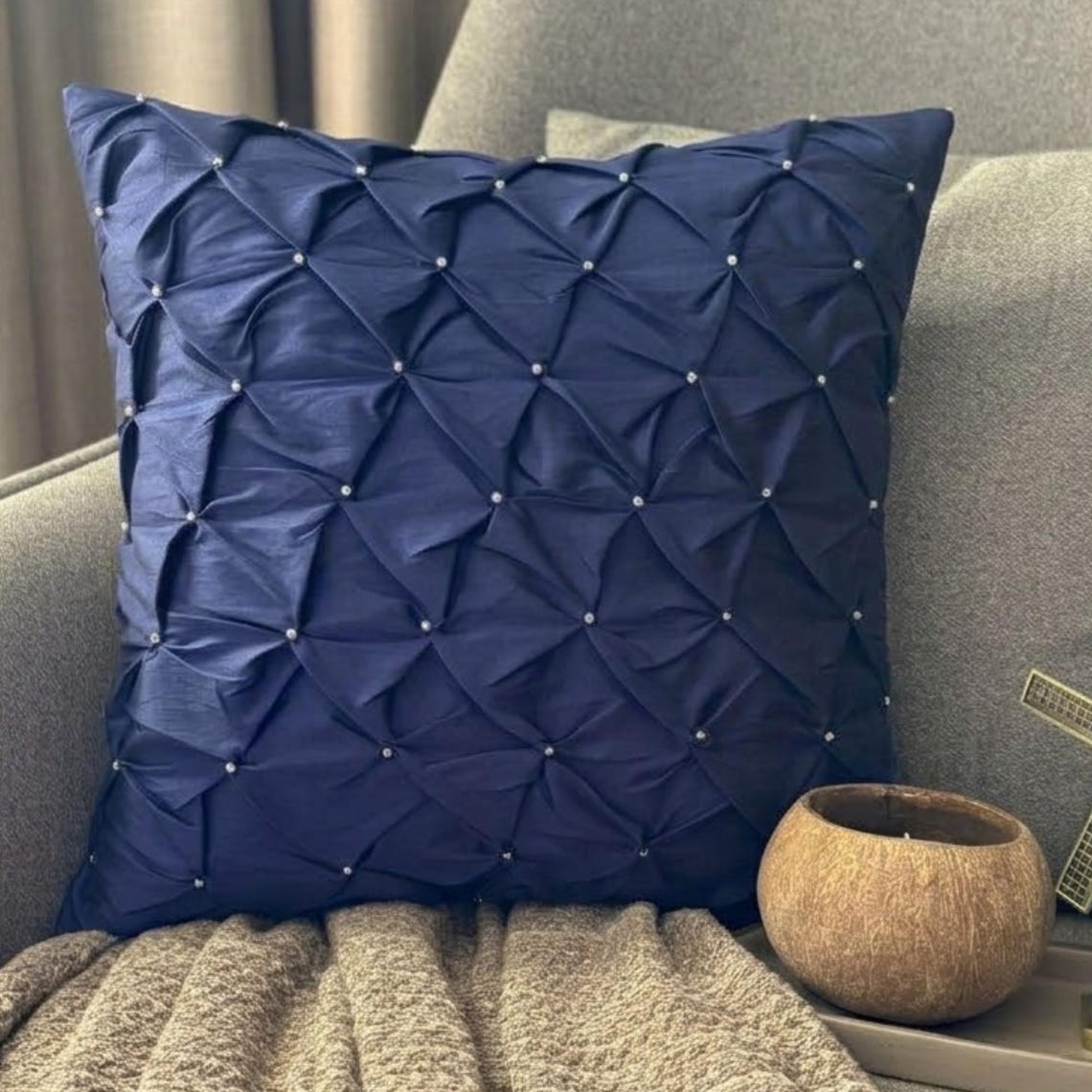 Night Texture Pillow Cover