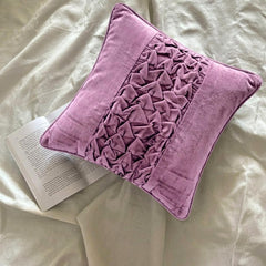 Purple Love - Purple Velvet Decorative Euro Sham