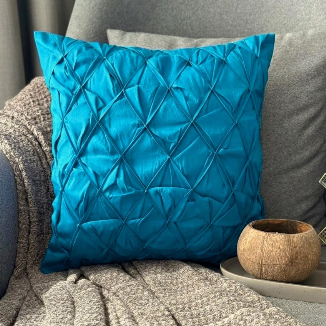 Blue Compatible Euro Sham