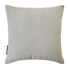 Velvet Gray Decorative Bed Runner and Cushion Cover - Dove Gray Velvet