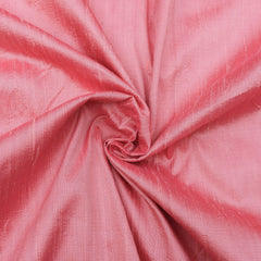 Coral Silk Dupioni Fabric
