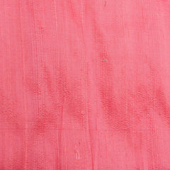 Coral Silk Dupioni Fabric By The Metre