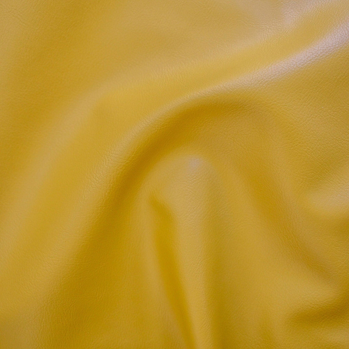 Mustard Yellow Faux Leather By The Metre