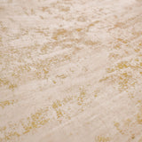 Cream Gold Foil Printed Fabric By The Metre, Printed Textured Fabric, Velvet