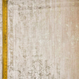 Cream Gold Foil Printed Fabric By The Metre, Printed Textured Fabric, Velvet