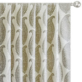 Grey Paisley Woven Fabric By The Metre, Cotton Fabric, Upholstery Fabric, Curtain