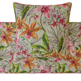 Lily Haven - Cotton Pink Decorative Bed Runner and Cushion Cover