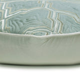 Estelle - Jacquard Light Blue Decorative Bed Runner and Cushion Cover
