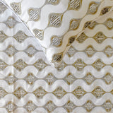 Mahsa - Linen Beige Decorative Bed Runner and Cushion Cover