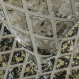 Grey Velvet Verve - Velvet Grey Decorative Bed Runner and Cushion Cover