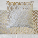 Ivory Velvet Verve - Velvet Ivory Decorative Bed Runner and Cushion Cover