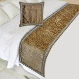 Velvet Fusion Decorative Bed Runner and Cushion Cover