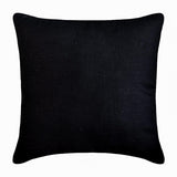 Mono Illusion - Black And White Cotton Throw Cushion Cover
