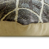 Graphite Luxe - Gray Velvet Throw Cushion Cover