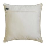 Velvet Strokes - Ivory Velvet Throw Cushion Cover