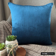 Velvet Teal Jules Throw Cushion Cover