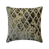 Rhombus Gray Throw Cushion Cover