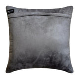 Green Shapes - Green Velvet Throw Cushion Cover