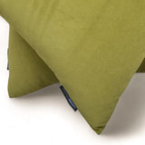 Chartreuse Green Velvet Lumbar Cushion Cover Pack of 2 - Chartreuse Velvet Dream