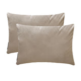Fawn Velvet Lumbar Cushion Cover Pack of 2 - Fawn Velvet Dream