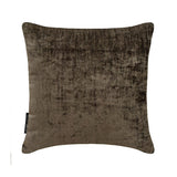 Velvet Brown Jules Throw Cushion Cover