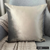 Velvet Taupe Jules - Taupe Velvet Throw Cushion Cover