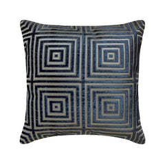 Twilight Illusion - Blue Velvet  Throw Cushion Cover