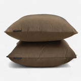 Mocha Brown Plain Velvet Throw Cushion Cover - Mocha Brown Velvet