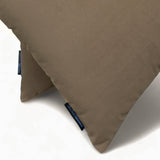 Mocha Brown Velvet Lumbar Cushion Cover Pack of 2 - Mocha Brown Velvet Dream