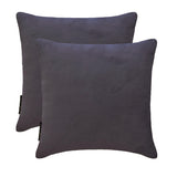 Purple Ash Plain Velvet Throw Cushion Cover - Purple Ash Velvet