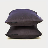Purple Ash Velvet Lumbar Cushion Cover Pack of 2 - Purple Ash Velvet Dream