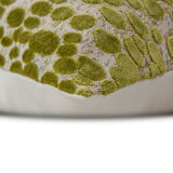 Chartreuse Pulse - Velvet Chartreuse Green Decorative Bed Runner and Cushion Cover