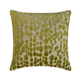 Chartreuse Pulse - Velvet Chartreuse Green Decorative Bed Runner and Cushion Cover