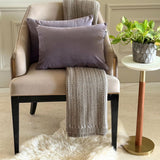 Purple Ash Velvet Dream Lumbar Cushion Cover