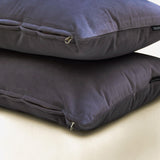 Purple Ash Velvet Lumbar Cushion Cover Pack of 2 - Purple Ash Velvet Dream