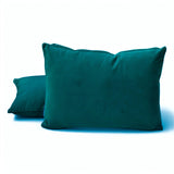 Peacock Velvet Lumbar Cushion Cover Pack of 2 - Peacock Velvet Dream