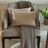 Fawn Velvet Dream Lumbar Cushion Cover