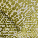 Chartreuse Pulse - Velvet Chartreuse Green Decorative Bed Runner and Cushion Cover