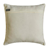 Triad - Cotton Muted Green & Mocha Brown Decorative Bed Runner and Cushion Cover