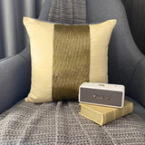 Gold Center - Gold Art Silk Decorative Euro Sham