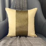 Gold Center - Gold Art Silk Decorative Euro Sham