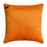 Marigold - Orange Art Silk Decorative Euro Sham
