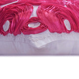 Vintage Joy - Fuchsia Pink Art Silk Decorative Euro Sham
