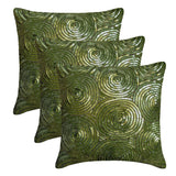 A Touch Of Envy - Green Art Silk Throw Pillow Cover