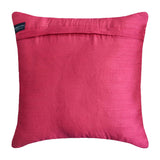 Fuchsia Tree Of Life - Fuchsia Pink Art Silk Decorative Euro Sham